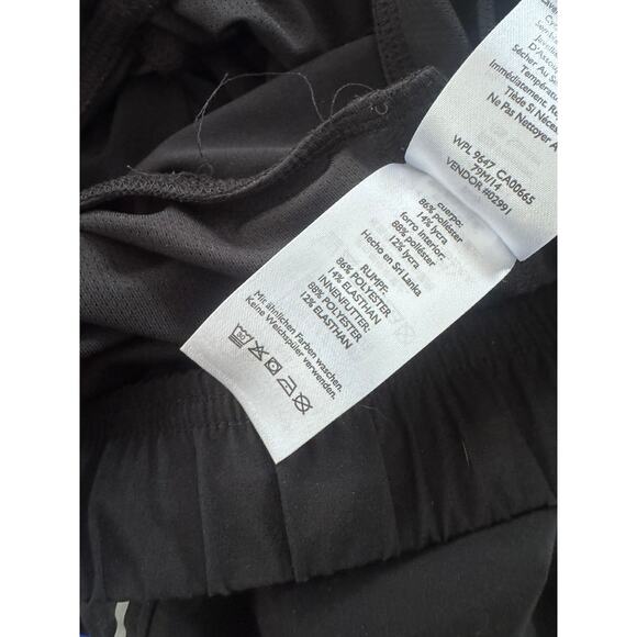 Eddie Bauer Mens Large Black Running Shorts Lined Drawstring - Picture 7 of 9